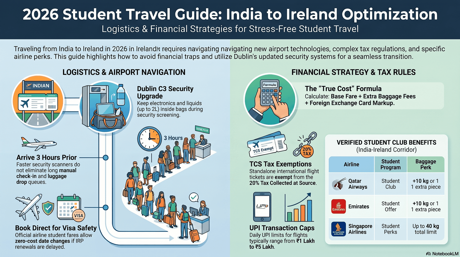 India-Ireland Student Guide - Airport Crowds & Visa Uncertainty Guide for International Students