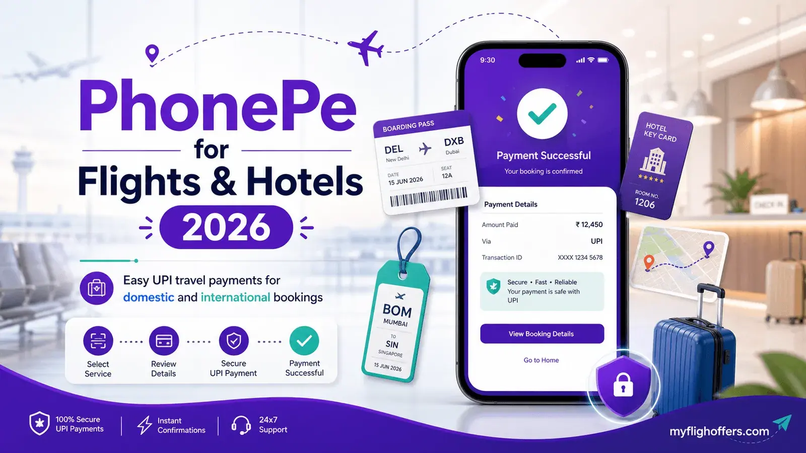 PhonePe flight booking guide India 2026