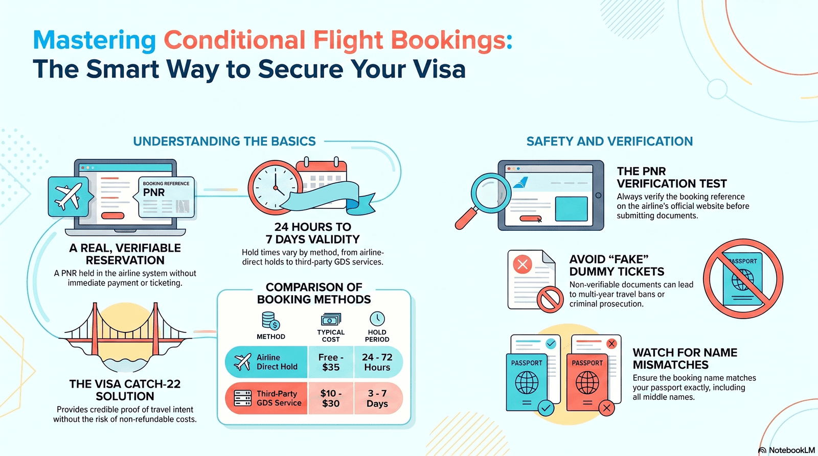What is a conditional flight booking — complete guide 2026
