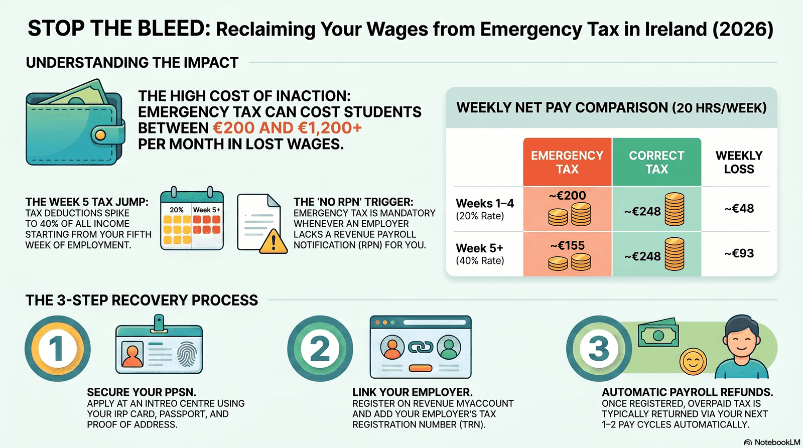 Understanding Ireland Emergency Tax and how to avoid it