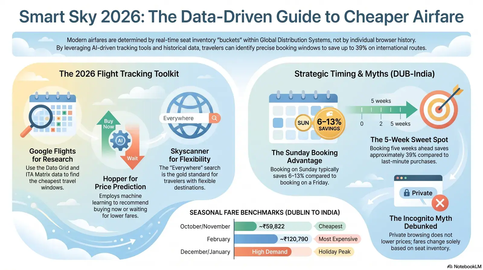 Flight price tracking tools comparison 2026: Google Flights, Hopper, Skyscanner and AI fare prediction